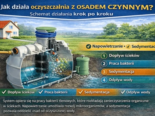 Jak działa oczyszczalnia z osadem czynnym ?