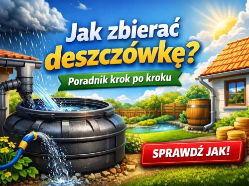 Jak zbierać deszczówkę ?