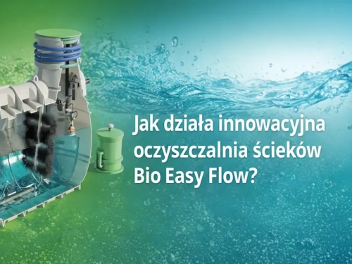 Jak działa innowacyjna oczyszczalnia ścieków Bio Easy Flow?