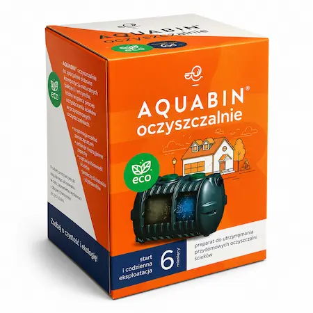 AQUABIN biopreparat do oczyszczalni biologicznej