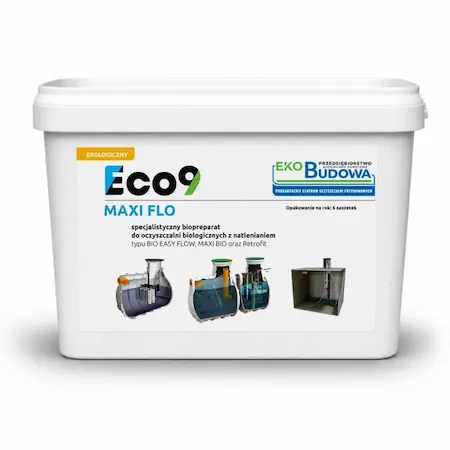 ECO9 MAXI FLO bakterie do oczyszczalni biologicznej