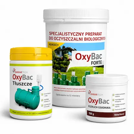 OxyBac Set Plus zestaw do oczyszczalni biologicznej