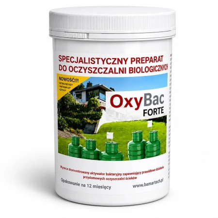 OxyBac FORTE Bakterie do Oczyszczalni Biologicznej