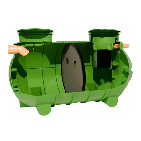Osadnik gnilny 2500 l HDPE 2-komorowy + filtr | Wobet Hydret