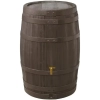 Beczka na deszczówkę VINO 250 l - Ciemne Drewno 1