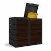 Zabudowa koszy KUBA 240-2 - Dark oak