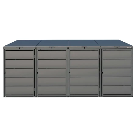 Zabudowa koszy KUBA 240-4 - Ral 9007