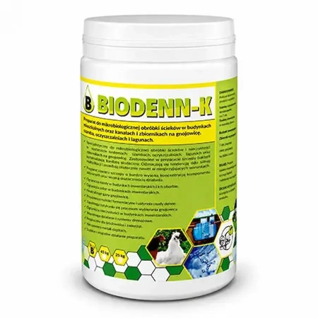 BIODENN-K 900 g – skuteczne bakterie do szamba, oczyszczalni i drenażu