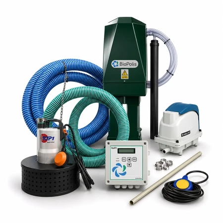 EcoFit do 2–3 m³ – zestaw do modernizacji szamba na biologiczną oczyszczalnię ścieków