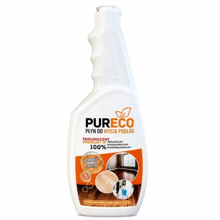 PurEco Płyn do Podłóg 750 ml – ekologiczny koncentrat do mycia paneli, gresu i płytek