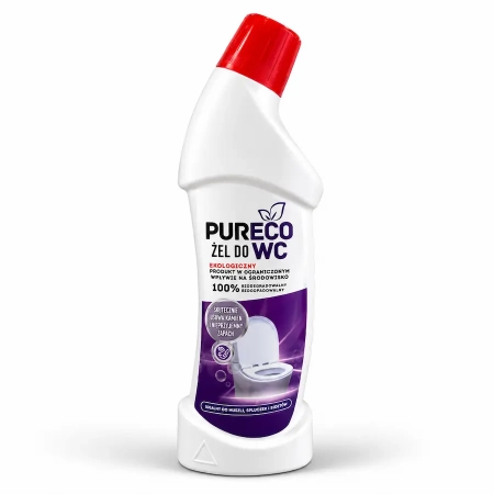 PURECO Żel do WC 750 ml – ekologiczny środek do czyszczenia sanitariatów