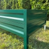 Podwyższona grządka ogrodowa metalowa 40 cm 0,65x1 m - naroznik