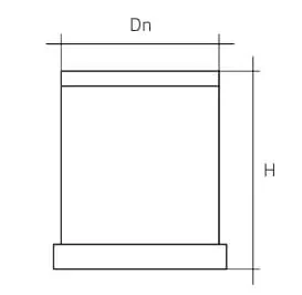 Nadstawka DELFIN NSO 400 - wymiary techniczne