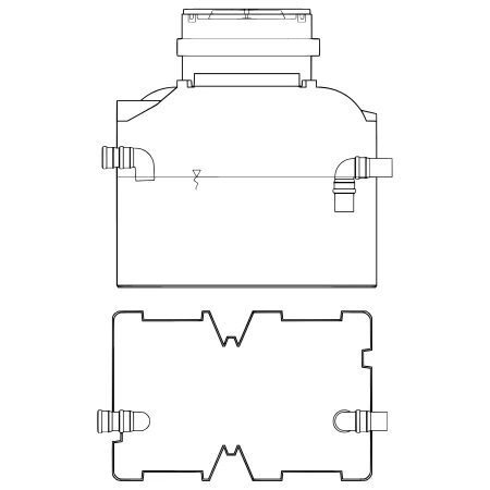 Separator Tłuszczów DELFIN ST 7 - widok