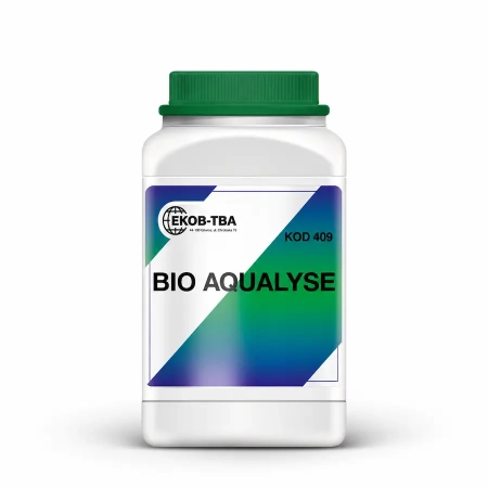 BIO AQUALYSE KOD 409 – biologiczny preparat z bakteriami do gnojowicy na kożuch, osady i odory
