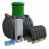 Oczyszczalnia biologiczna EKOBLOK SBR 2000l + tunele 300l