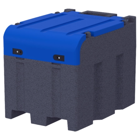 Transport zbiornika AdBlue Fortis 400l na przyczepie