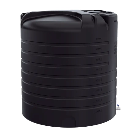 Duży zbiornik Fortis Aqua 10000 L do magazynowania deszczówki