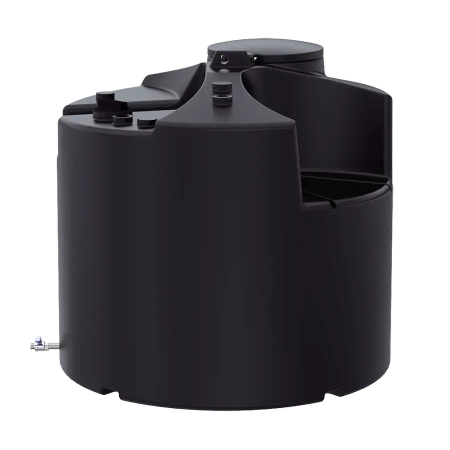 Naziemny zbiornik Fortis Aqua 1500 L na deszczówkę do ogrodu
