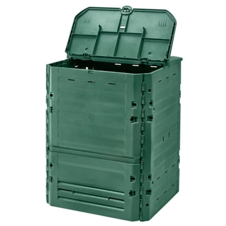Kompostownik ogrodowy premium THERMO-KING 400 l - klapa