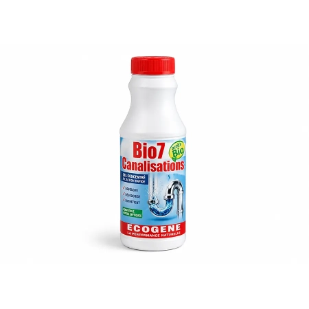 Bio7 Kanalizacje 500 g – enzymatyczny preparat do udrażniania kanalizacji i likwidacji zapachów