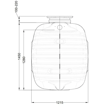 Osadnik gnilny EPURBIO7 3400l z filtrem | GRAF - widok