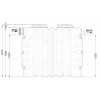 Wymiary - Osadnik gnilny EPURECO4 2100l z filtrem | GRAF