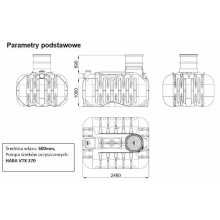 Bio Easy Flow WIRO 10 GOLD Flat - wymiary