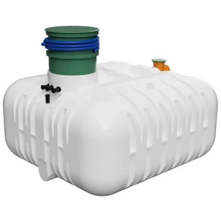 Oczyszczalnia biologiczna Bio Easy Flow WIRO 12 GOLD płaski (5500 l) | HABA