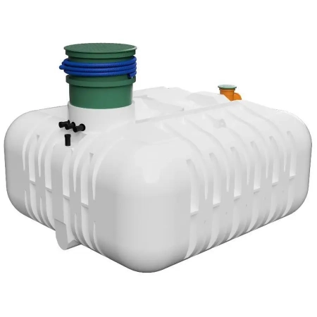 Oczyszczalnia biologiczna Bio Easy Flow WIRO 16 GOLD płaski (6500 l) | HABA