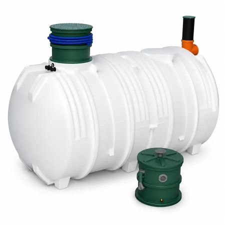 Oczyszczalnia biologiczna Bio Easy Flow WIRO 10-40 (13500 l) | HABA