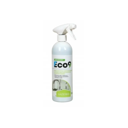 Eco9 ŁAZIENKA 750ml - Ekologiczny płyn do mycia i odkamieniania wszystkich powierzchni