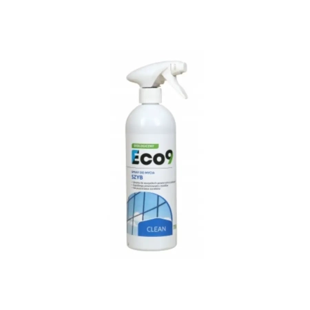 Eco9 CLEAN 750ml - Ekologiczny płyn do mycia powierzchni szklanych