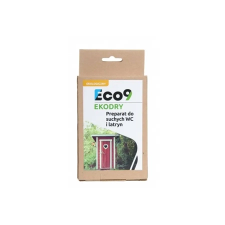 Eco9 EKODRY 100g - Środek do toalet turystycznych, suchych WC, latryn