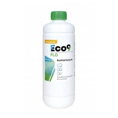 Eco9 FLO 1000ml – Środek do rozkładu kożucha w oczyszczalni