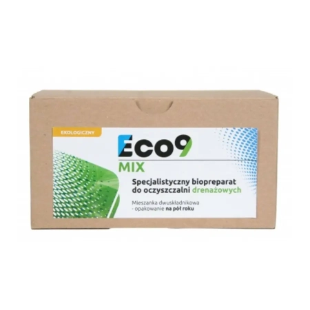ECO9 MIX 1KG - Skuteczne bakterie w saszetkach na 6 miesięcy