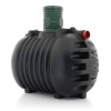 Wytrzymałe szambo z tworzywa HDPE RAPTOR 3000 l – łatwy montaż podziemny