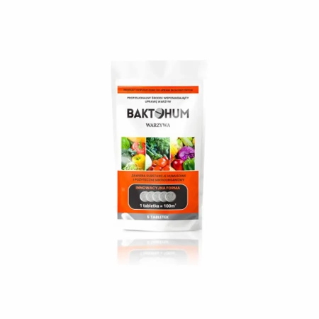 BAKTOHUM warzywa – bakterie Bacillus i humus w tabletce