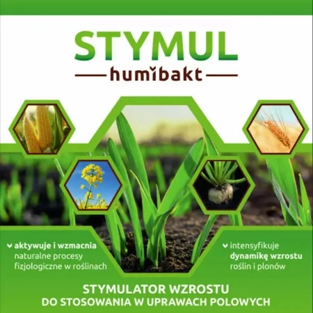 STYMUL HUMIBAKT 200g – biologiczny stymulator wzrostu roślin 1 ha
