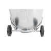 Kółka do kubła 110L Meva – zestaw jezdny Ø420 mm, 80 kg