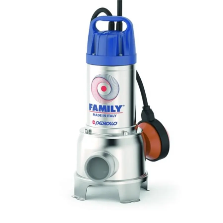 Pompa zatapialna Pedrollo FAMILY 0,5 kW do brudnej wody 220 l/min z pływakiem