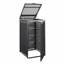 TOP BOX CLASSIC 120 l antracyt – otwarta zabudowa pojemnika