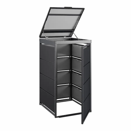 TOP BOX CLASSIC 120 l antracyt – otwarta zabudowa pojemnika