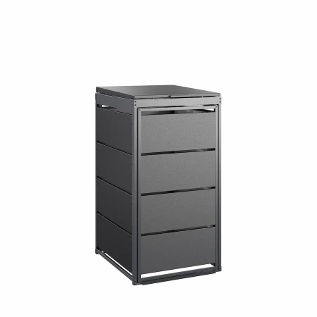 TOP BOX CLASSIC 120 l antracyt – zabudowa na 1 kosz