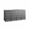 TOP BOX CLASSIC 4x120 l antracyt – zabudowa na 4 pojemniki