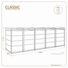 Wymiary TOP BOX CLASSIC 5x120 l – 2960 x 680 x 1130 mm