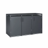 Zabudowa śmietnikowa TOP BOX BASIC 3×120 l antracyt – widok produktu