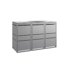 TOP BOX MODERN 3×120 l antracyt – zabudowa na trzy pojemniki 120 l TOP BOX MODERN 3×120 l antracyt – zabudowa na trzy pojemniki 120 l