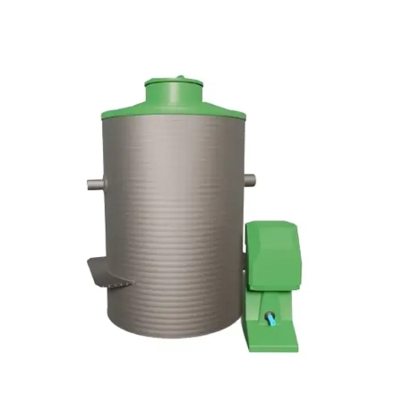 Oczyszczalnia biologiczna ZBB-8PC HDPE Z [pionowa]