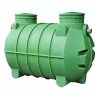 Osadnik gnilny 3500 l HDPE 2-komorowy + filtr | Wobet Hydret